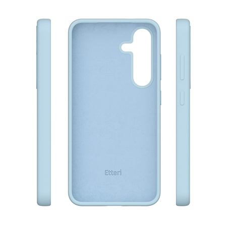 Etui Etteri Silicone Case do Samsung Galaxy S25 jasnoniebieskie
