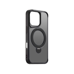 Etui Etteri Matt Mag Ring do iPhone 16 Pro 6,3" czarne