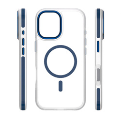 Etui Etteri Icy Mag do iPhone 17 niebieskie