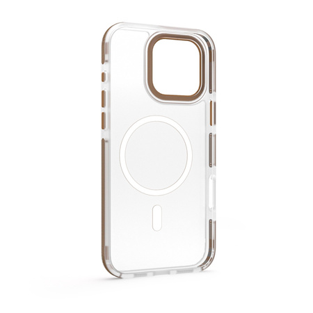 Etui Etteri Icy Mag do iPhone 16 Pro 6,3" złote