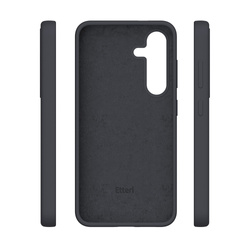 Etui Etteri Silicone Case do Samsung Galaxy S25 czarne