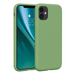 Nakładka Etteri Silicone Case do iPhone 11 jasnozielona