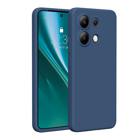 Etui Etteri Silicone Case do Xiaomi Redmi Note 13 4G ciemnoniebieskie