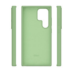 Etui Etteri Silicone Case do Samsung Galaxy S24 Ultra jasnozielone