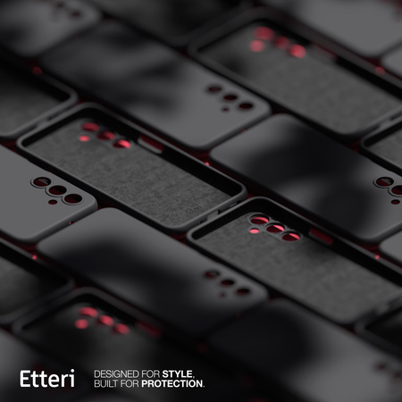 Etui Etteri Silicone Case do Samsung Galaxy A16 4G / A16 5G czarne