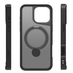 Etui Etteri Matt Mag Ring do iPhone 17 czarne