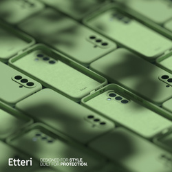 Etui Etteri Silicone Case do Samsung Galaxy S23 FE jasnozielone