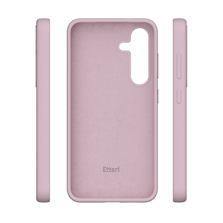 Etui Etteri Silicone Case do Samsung Galaxy S25 jasnoróżowe