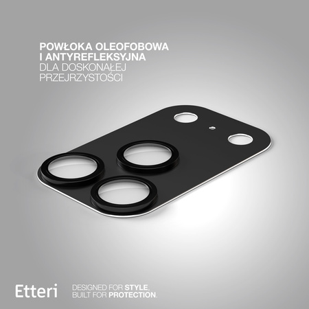 Etteri pełna ochrona aparatów do iPhone 17 Pro czarna