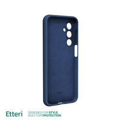 Etui Etteri Silicone Case do Samsung Galaxy A35 5G ciemnoniebieskie