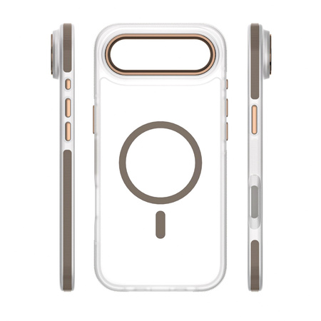 Etui Etteri Icy Mag do iPhone 17 Air złote