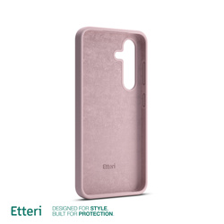 Etui Etteri Silicone Case do Samsung Galaxy S24 jasnoróżowe