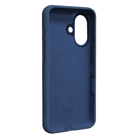 Etui Etteri Silicone Mag do iPhone 17 ciemnoniebieskie