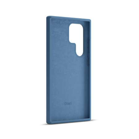Etui Etteri Silicone Case do Samsung Galaxy S22 Ultra ciemnoniebieskie