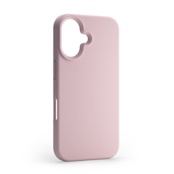 Etui Etteri Silicone Mag do iPhone 16 Plus 6,7" jasnoróżowe
