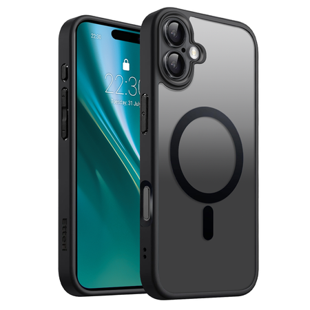 Etui Etteri Matt Mag do iPhone 16 6,1" czarne