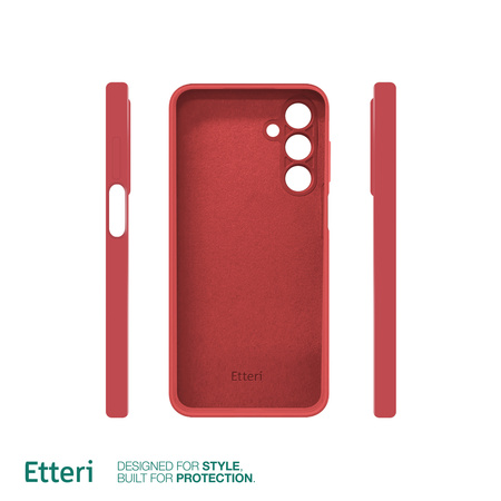 Etui Etteri Silicone Case do Samsung Galaxy A14 malinowe