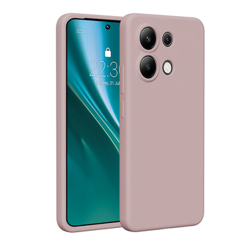 Etui Etteri Silicone Case do Xiaomi Redmi Note 13 4G jasnoróżowe