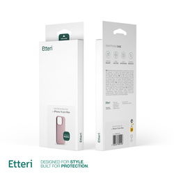 Etui Etteri Silicone Mag case do iPhone 17 Pro jasnoróżowe