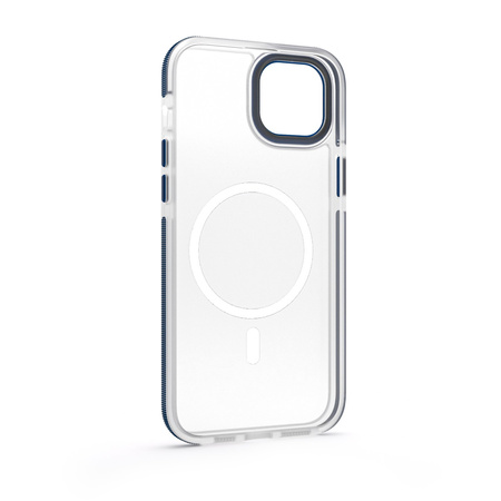 Etui Etteri Icy Mag do iPhone 15 6,1" niebieskie