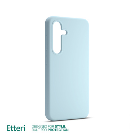 Etui Etteri Silicone Case do Samsung Galaxy S25 Plus jasnoniebieskie