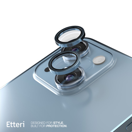 Etteri Camera Lens Protector szkło na aparat do iPhone 14 / 14 Plus niebieski