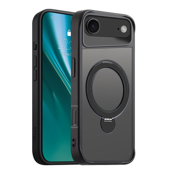 Etui Etteri Matt Mag Ring do iPhone 17 Air czarne