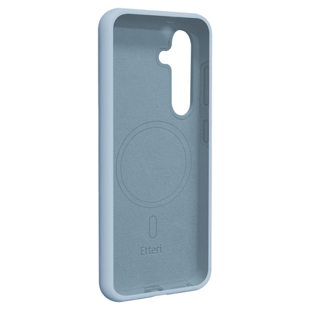 Etui Etteri Silicone Mag do Samsung Galaxy S25 jasnoniebieskie