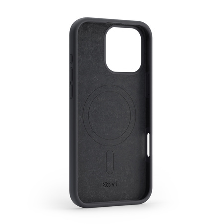 Etui Etteri Silicone Mag do iPhone 12 / 12 Pro 6,1" czarne