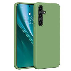 Etui Etteri Silicone Case do Samsung Galaxy S24 Plus jasnozielone