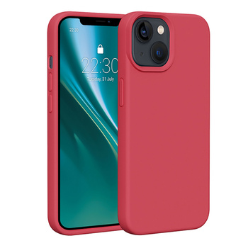 Etui Etteri Silicone Case do iPhone 14 6,1" malinowe