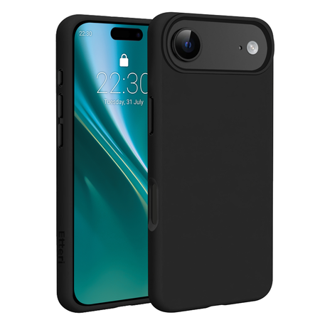 Etui Etteri Silicone Mag do iPhone 17 Air czarne