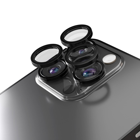 Etteri szkło na aparat do Samsung S25 czarne