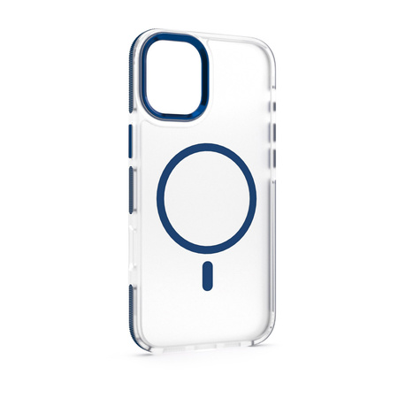 Etui Etteri Icy Mag do iPhone 16 6,1" niebieskie