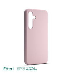 Etui Etteri Silicone Case do Samsung Galaxy S24 Plus jasnoróżowe