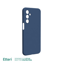 Etui Etteri Silicone Case do Samsung Galaxy A35 5G ciemnoniebieskie
