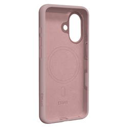 Etui Etteri Silicone Mag case do iPhone 17 jasnoróżowe