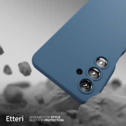 Etui Etteri Silicone Case do Samsung Galaxy A55 5G ciemnoniebieskie