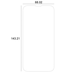 Etteri szkło hybrydowe do iPhone 14 / 14 Pro 6,1"