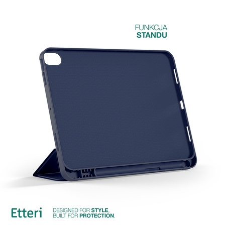 Etui Etteri do Apple iPad 10 2022/ iPad 11 A16 10.9' ciemnoniebieskie