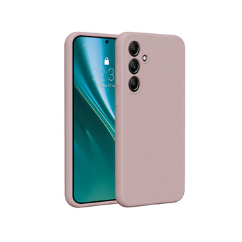 Etui Etteri Silicone Case do Samsung Galaxy A35 5G jasnoróżowe