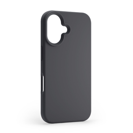 Etui Etteri Silicone Mag do iPhone 16 6,1" czarne