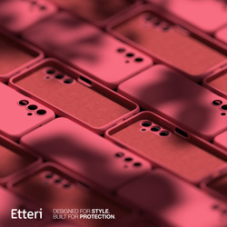 Etui Etteri Silicone Case do Samsung Galaxy A55 5G malinowe