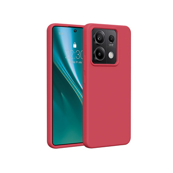 Etui Etteri Silicone Case do Xiaomi Redmi Note 13 Pro 5G malinowe