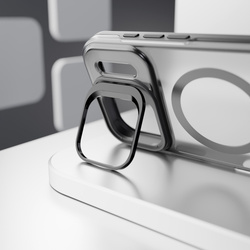 Nakładka Etteri Morning Fog do iPhone 17 Pro Max 6,9" czarna