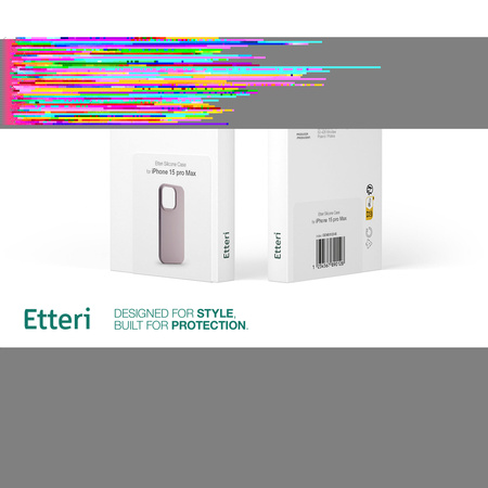 Etui Etteri Silicone Case do Samsung Galaxy S23 Ultra jasnoróżowe