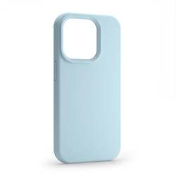 Etui Etteri Silicone Case do iPhone 15 6,1" jasnoniebieskie