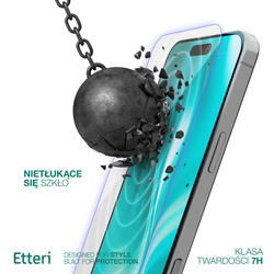 Etteri szkło hybrydowe do iPhone 17 Pro 6,3"