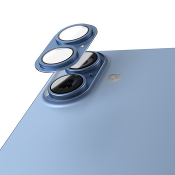 Etteri pełna ochrona aparatów do iPhone 17 niebieska