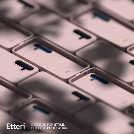 Etui Etteri Silicone Case do Samsung Galaxy S25 Plus jasnoróżowe